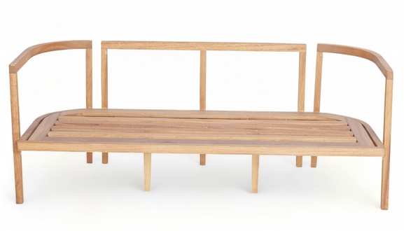 RÃ¼ckenlehnenbank Designbank Bank Gartenbank Ruhebank Holzbank Sitzbank