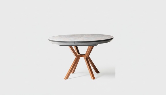 Runder Esstisch Luxus Esszimmertisch KÃ¼chentisch Grau Esszimmer Holz