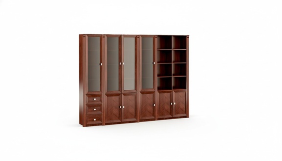 Schicker Brauner BÃ¼roschrank Massivolz MÃ¶bel Schlafzimmer Einrichtung
