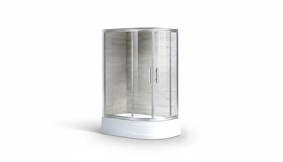 SchiebetÃ¼r Dusche Duschraum Duschkabine Eckdusche Duschabtrennung 120x80 cm