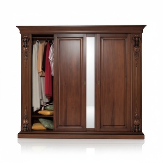 Schlafzimmer Kleiderschrank MÃ¶bel Luxus Massivholz SchrÃ¤nke Design Neu