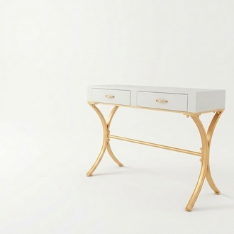 Schmink Tisch Kommode Konsolen Tische Holz WeiÃ SekretÃ¤r Designer