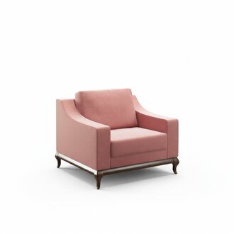 Sessel Design MÃ¶bel klassische Stil Wohnzimmer 95 x 100 cm Lounge Sessel Neu