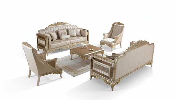 Sofagarnitur 3311 Sitzer Wohnzimmer Set Modern Set Neu Luxus MÃ¶bel