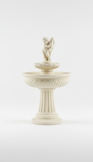 Springbrunnen Froschbrunnen Brunnen Gartenbrunnen Fontaine 154cm
