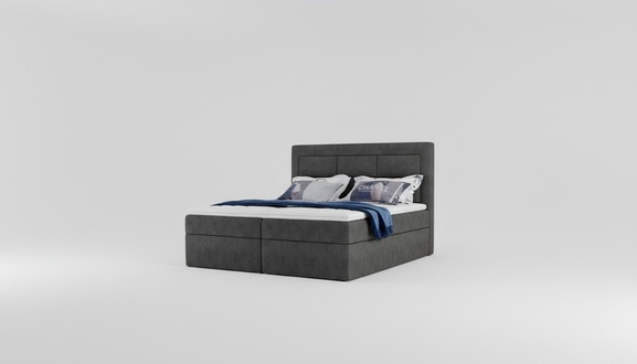 Textil Design Bett Doppel Betten Luxus Ehe Modernes Hotel Gestell Schlaf