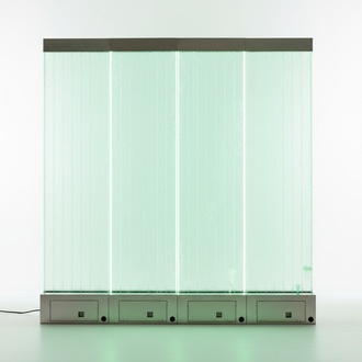 Wandpaneel LED Wasserwand Wasser WÃ¤nde Wasser Modern Blasen Dekorative Wand