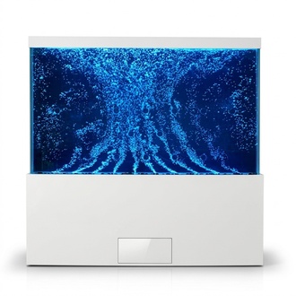 WassersÃ¤ulen Trennwand Designer Edelstahl SÃ¤ulen WÃ¤nde Led Wand