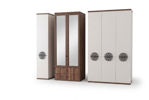 WeiÃer Schlafzimmer Kleiderschrank HolzmÃ¶bel Designer Moderner Schrank
