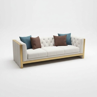 Wohnzimmer Set Sofa 3+1 Sitzer luxuriÃ¶se weiÃ Sofas Design leder neu